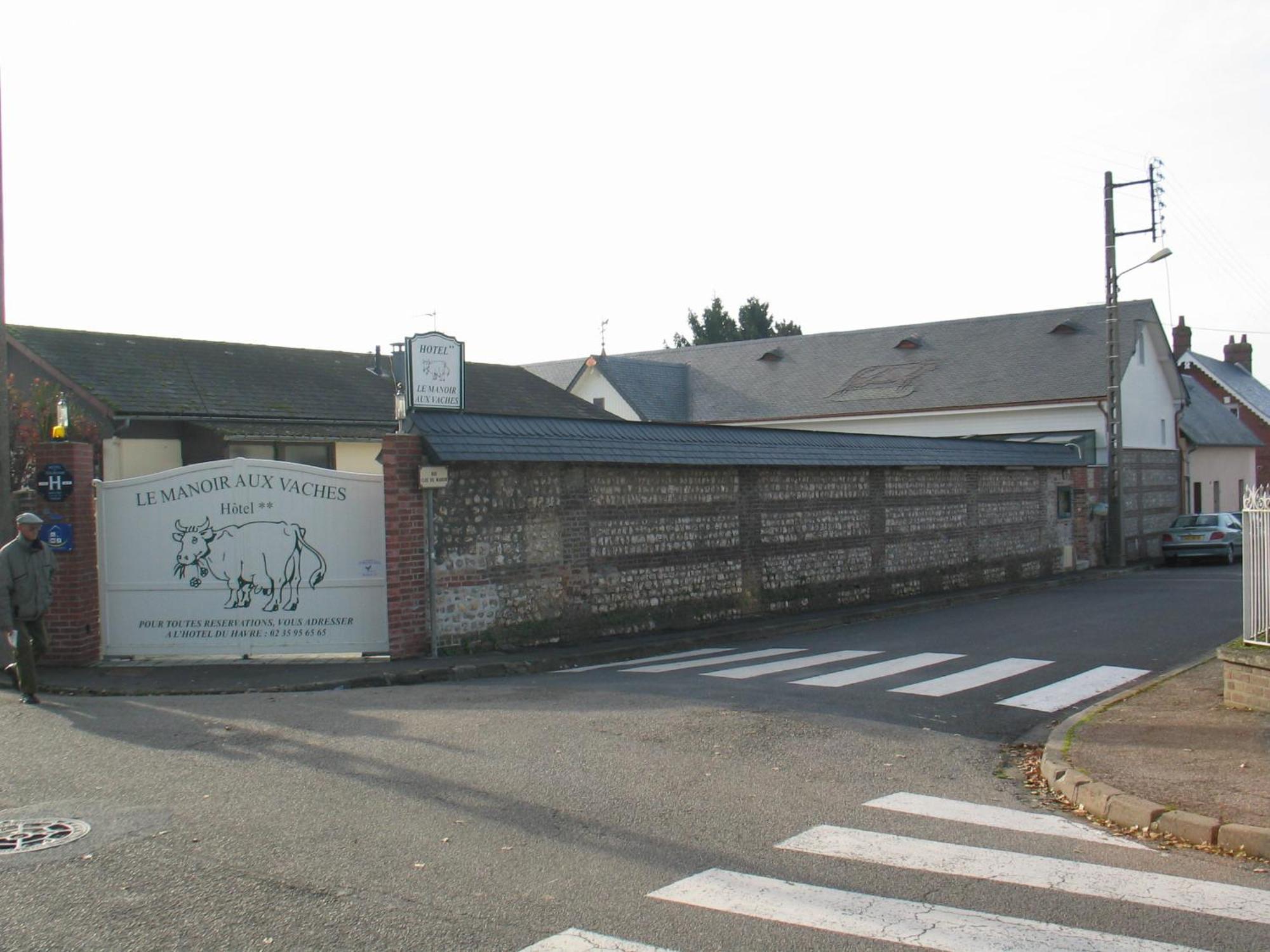 Hotel Le Manoir Aux Vaches Yvetot Buitenkant foto